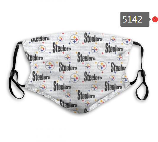 2020 NFL Pittsburgh Steelers #8 Dust mask with filter